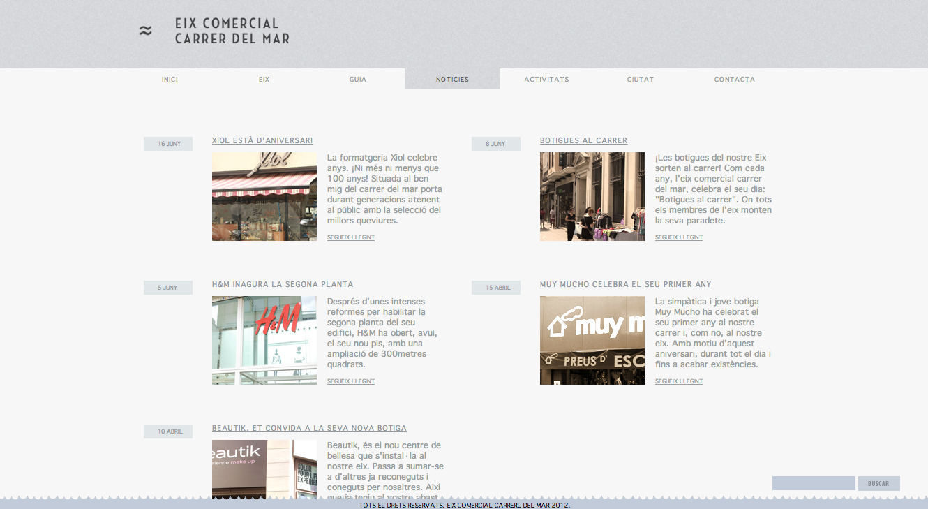 Eix Comercial Carrer del Mar